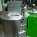 Biomass Pellet Fired 300Kg/H Aluminium Melting Furnace