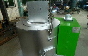 Biomass Pellet Fired 300Kg/H Aluminium Melting Furnace